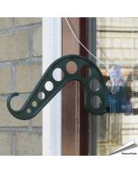 Robuster Befestigungshaken MultiChoice von Aniculis ✔️ Perfekt f&uuml;r W&auml;nde oder auf Glas / Fliesen ✔️ Aufh&auml;ngel&ouml;sung f&uuml;r drinnen und drau&szlig;en ➤ Bestelle online bei Hoezo-Kado