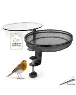 Balkon Futterschale und Wasserschale für Vögel - www.hoezo-kado.de