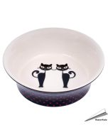 Catkins - Keramische drink- en voerbak (Silhouet)