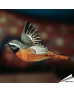 DecoBird - Fliegender Gartenrotschwanz