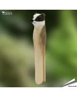 Schöne Wäscheklammern mit handgeschnitzten Tieren. DecoClip Dachs ist eine originell geschnitzte Wäscheklammer aus Holz.