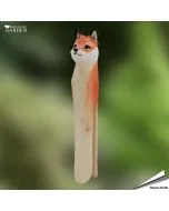 Decoclip Fuchs: Schöne Wäscheklammern mit handgeschnitzten Tieren. DecoClip Eule ist eine originell geschnitzte Wäscheklammer aus Holz.