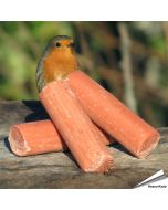 Energierollen mit Beeren / Mehlwürmer für Gartenvögel ✔️ Protein- und energiereiches Fettfutter ✔️ Ganzjährig zu verwenden ➤ Bestelle Vogelfutter bei Hoezo-Kado