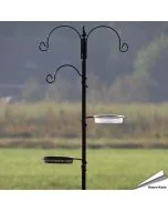 Vogelvoederstation als compleet set ✔️ Stevig, weerbestendig & eenvoudig te monteren ✔️ Perfect voor wilde vogels in de tuin ✔️ Bestel nu online bij Hoezo-Kado