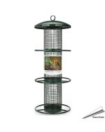 Metall-Futterspender für Erdnüsse - 350mm (grün) - www.hoezo-kado.de