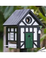 Multiholk Fachwerk von Wildlife Garden ✔️ Nistkasten und Futterhaus in einem ✔️ Für kleine Gartenvögel ✔️ Inspiriert nach skandinavischem Design ➤ Bestelle bei Hoezo-Kado