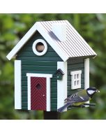 Multiholk Jagdhaus von Wildlife Garden ✔️ Nistkasten und Futterhaus in einem ✔️ Für kleine Gartenvögel ✔️ Inspiriert nach skandinavischem Design ➤ Kaufe bei Hoezo-Kado