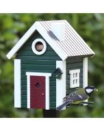 Multiholk Jagdhaus von Wildlife Garden ✔️ Nistkasten und Futterhaus in einem ✔️ Für kleine Gartenvögel ✔️ Inspiriert nach skandinavischem Design ➤ Kaufe bei Hoezo-Kado