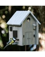 Multiholk Modern Nordic - Wildlife Garden ✔️ Nistkasten und Futterhaus in einem ✔️ Für kleine Gartenvögel ✔️ Inspiriert nach skandinavischem Design ➤ Bestelle bei Hoezo-Kado