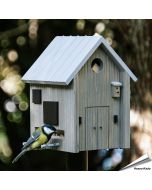 Multiholk Modern Nordic - Wildlife Garden ✔️ Nistkasten und Futterhaus in einem ✔️ Für kleine Gartenvögel ✔️ Inspiriert nach skandinavischem Design ➤ Bestelle bei Hoezo-Kado