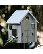 Multiholk Modern Nordic - Wildlife Garden ✔️ Nistkasten und Futterhaus in einem ✔️ Für kleine Gartenvögel ✔️ Inspiriert nach skandinavischem Design ➤ Bestelle bei Hoezo-Kado