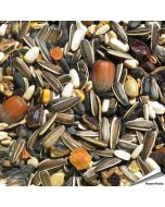 Premium-Eichhörnchenfutter für einheimische Eichhörnchen und sibirische Streifenhörnchen ✔️ Reichhaltige, rein pflanzliche Mischung ✔️ Mit wertvollen Vitaminen und Mineralstoffen ➤ Bestelle bei Hoezo-Kado