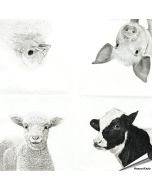 Hochwertige 3-lagige Servietten mit Bauernhoftieren-Motiv ✔️ Bringe das Landleben auf den Tisch ✔️ FSC-zertifiziert, biologisch abbaubar ➤ Bestelle bei Hoezo-Kado