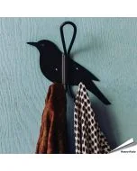 Silhouetten-Kleiderhaken Amsel