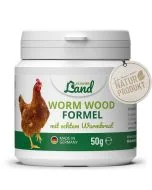 Wurmkur von HÜHNER Land für Geflügel ✔️ Mit echtem Wurmkraut ✔️ Natürliche Unterstützung nach der Wurmkur ✔️ Bestelle jetzt online im Hoezo-Kado Shop