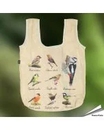 Stilvolle faltbare Einkaufstasche mit Vogelmotiv ✔️ robust, geräumig & leicht ✔️ Ideal für Einkäufe, Strand & Alltag ➤ Jetzt bei Hoezo-Kado bestellen!