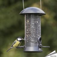 Maximum Futtersäule für Gartenvögel - Empfohlen von NABU und LBV - Hoezo-Kado