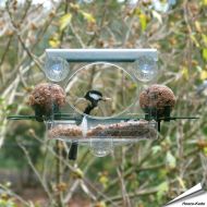 Bolmsö Birdfeeder Deluxe - Fenster-Futterhaus für Gartenvögel - www.hoezo-kado.de