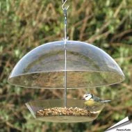 Futterhaus für Gartenvögel (transparent)