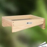Holz-Grundfuttertisch für Wildvögel