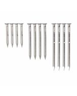 Baumfreundliche Aluminium-Nägel ✔️ Perfekt zum Aufhängen von Nistkästen, Vogelhäusern und anderen Dingen an einem Baum ✔️ Rostet nicht – schadet dem Baum nicht ✔️ Jetzt online bei Hoezo-Kado kaufen