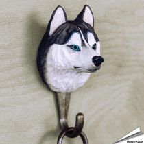 Kleiderhaken - Hunderasse - Siberian Husky