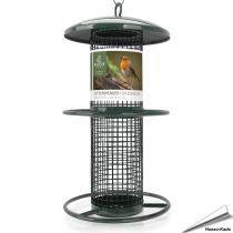 Metall-Erdnuss-Futterspender - 260mm (Grün) - www.hoezo-kado.de