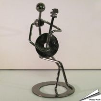 Metalen Sculptuur - Muzikant 5