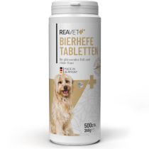 ReaVET Bierhefe Tabletten für Hunde (500 Stück)