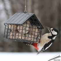 Vetbol Voederhuisje - Zwart