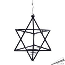 Meisenknödelspender - Stern (schwarz)