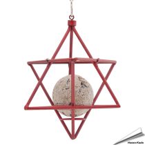 Vetbolhouder Ster (rood)