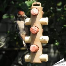 Energierollen-Halter für 6 Energierollen - Futterplatz für Wildvögel