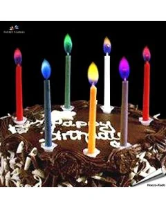 Angel Flames: Magische Geburtstagskerzen (12 Stück)