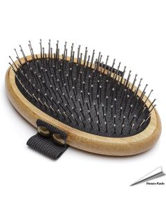 Bambus Handbürste mit abgerundeten Borsten