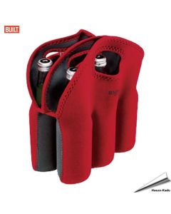 ByoBag™ Six-Pack - Trinkflaschen-Halter (rot / grau)