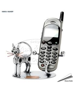 Kat GSM houder van de kunstenaar Hinz & Kunst