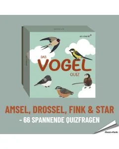 Das Vogel-Quiz | Für Natur- und Vogelfreunde | Hoezo-Kado