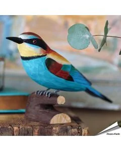 Bienenfresser (Merops apiaster) | Handgeschnitzt - Vogel