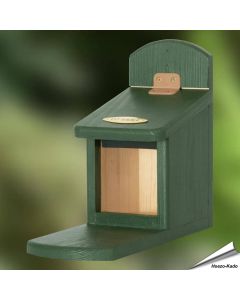 Eichhörnchen-Futterhaus aus Holz - Speziell für einheimische Eichhörnchen entwickelt - Hoezo-Kado