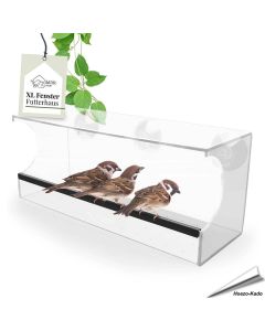 Fenster-Futterhaus Family von Wildlife Home online bestellen? www.hoezo-kado.de