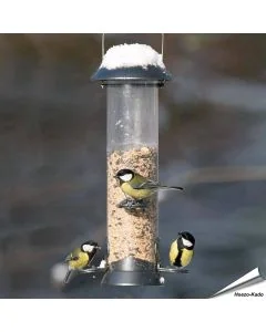Maximum Futtersäule für Gartenvögel - Empfohlen von NABU und LBV - Hoezo-Kado