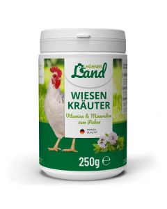 H&Uuml;HNER Land Wiesenkr&auml;uter Mix f&uuml;r H&uuml;hner (250g)