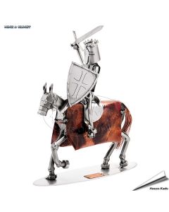 Ritter auf Pferd
