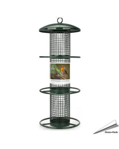 Metall-Futterspender für Erdnüsse - 350mm (grün) - www.hoezo-kado.de