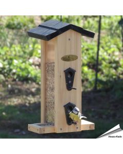 Multi-Funktionelles Futterhaus mit Futtersilo