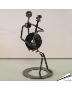 Metalen Sculptuur - Muzikant 5