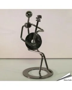 Metalen Sculptuur - Muzikant 5