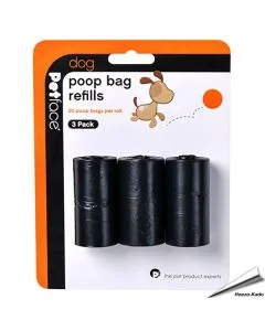Hundekotbeutel Nachfüllverpackung (3 Rollen)