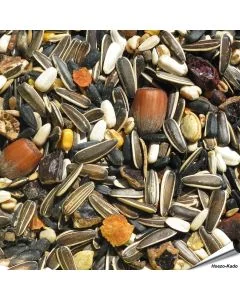 Premium-Eichhörnchenfutter für einheimische Eichhörnchen und sibirische Streifenhörnchen ✔️ Reichhaltige, rein pflanzliche Mischung ✔️ Mit wertvollen Vitaminen und Mineralstoffen ➤ Bestelle bei Hoezo-Kado